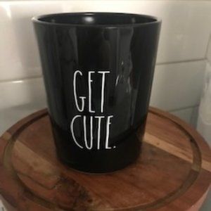 Rae Dunn Make Up Brush Holder